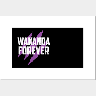 Wakanda Forever Posters and Art